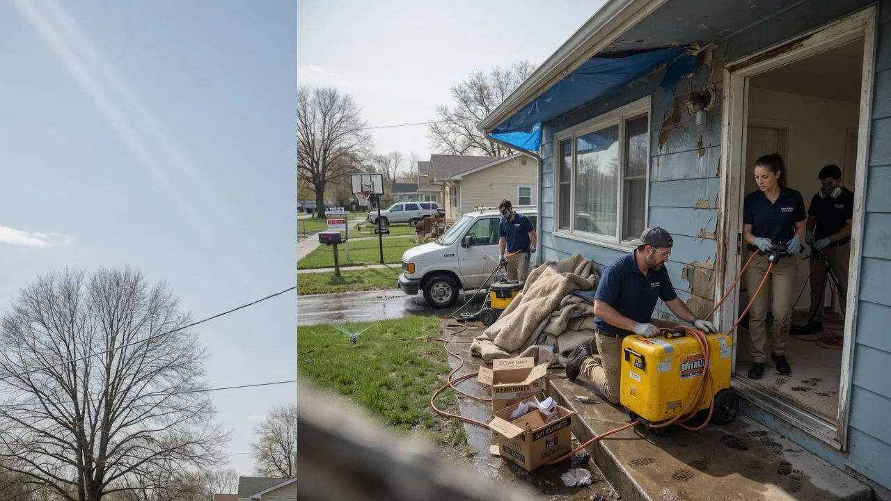 Basement Flood Cleanup in Mertzon, TX near me